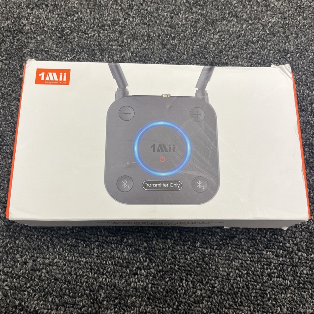 1Mii B06TX Bluetooth 5.2 Long Range Audio‎ Transmitter - New
